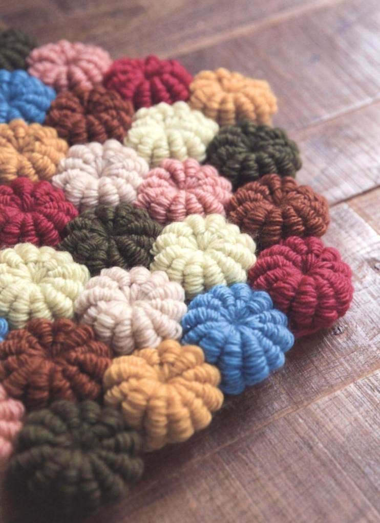Cozy crochet chair mat pattern